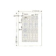 シートカットラベル A4版 120面付(1ケース500シート)