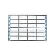タックフォームラベル 13 4/10インチ×9インチ 24面付(1ケース500折)