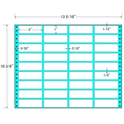 タックフォームラベル 13 5/10インチ×10 3/6インチ 36面付(1ケース500折)