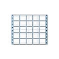 タックフォームラベル 12インチ×10インチ 25面付(1ケース500折)