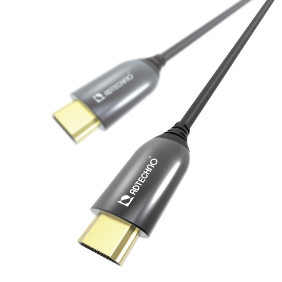 ウルトラハイスピード光ファイバHDMIケーブル 15m