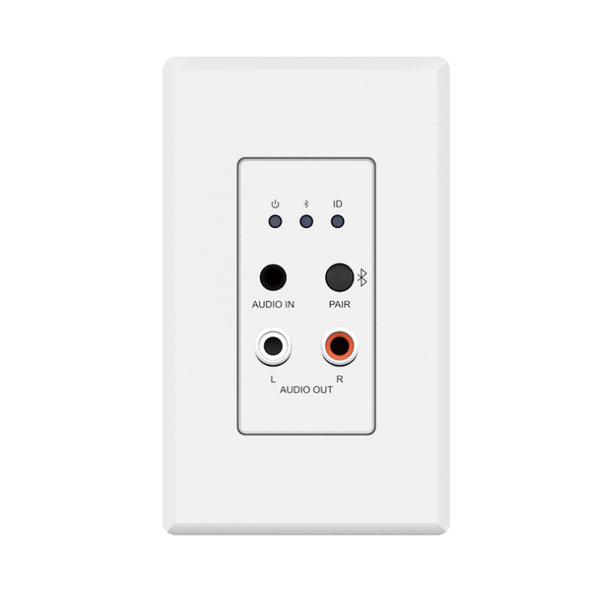 ウォールプレート型 Bluetooth/アナログDanteコンバータ
