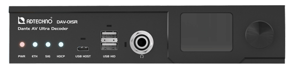 Dante AV Ultra HDMI/SDIデコーダ