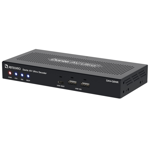 Dante AV Ultra デコーダ Dante AV Ultra ColibriからHDMI変換