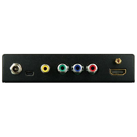 HDMI→ビデオ/コンポーネント スキャンコンバータ