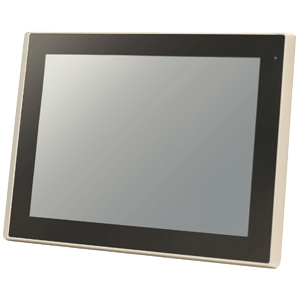 12型スクエア 前面IP65対応パネルマウント型 組込み用静電容量タッチパネル液晶モニター