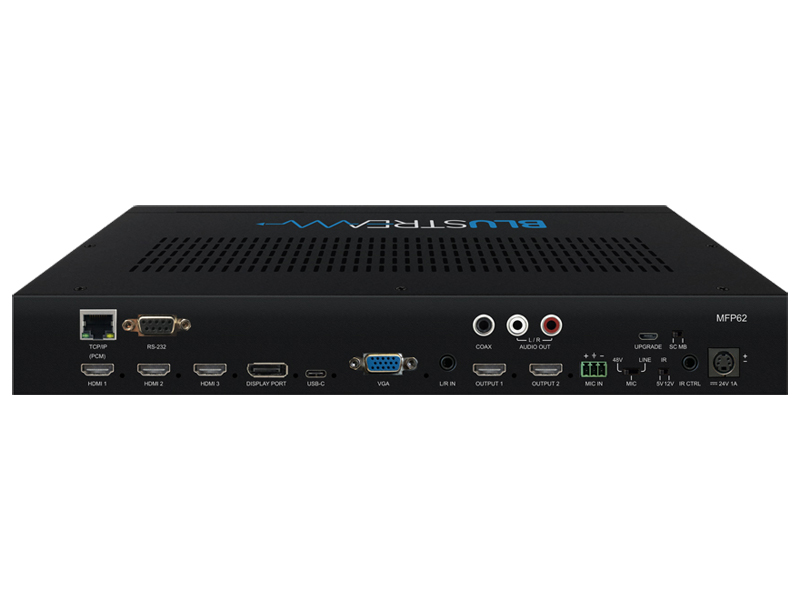 6入力2出力マルチフォーマット対応プレゼンスイッチャー