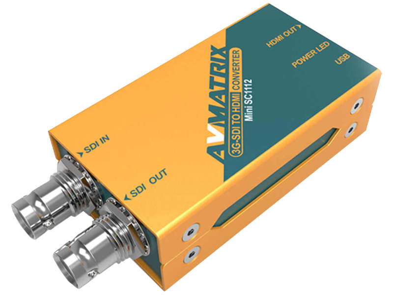 3G-SDI to HDMI ミニコンバーター