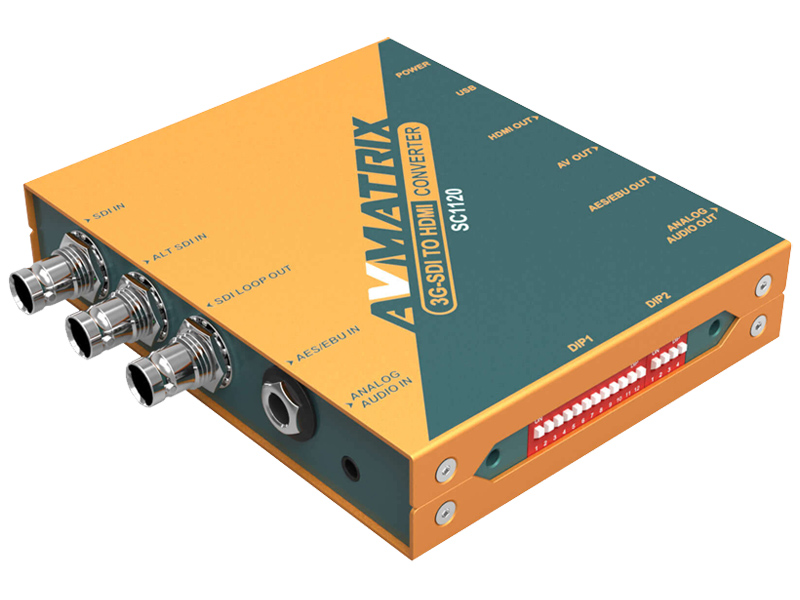 3G-SDI to HDM/ビデオスケーリングコンバーター