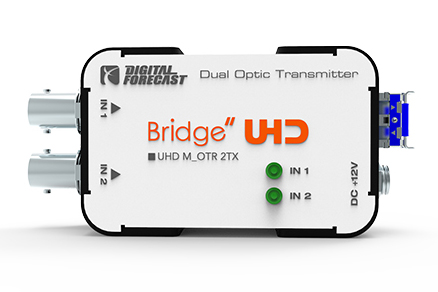 12G-SDI 2入出力光延長器セット