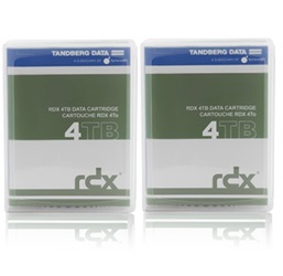 RDX 4TB カートリッジ 2個パック