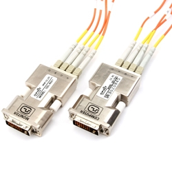 OPHIT DVI オプティカル延長屋外用LC（4芯）ケーブル 80m （正規品）