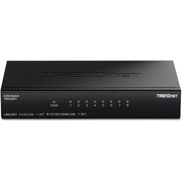 8ポート 2.5Gスイッチ