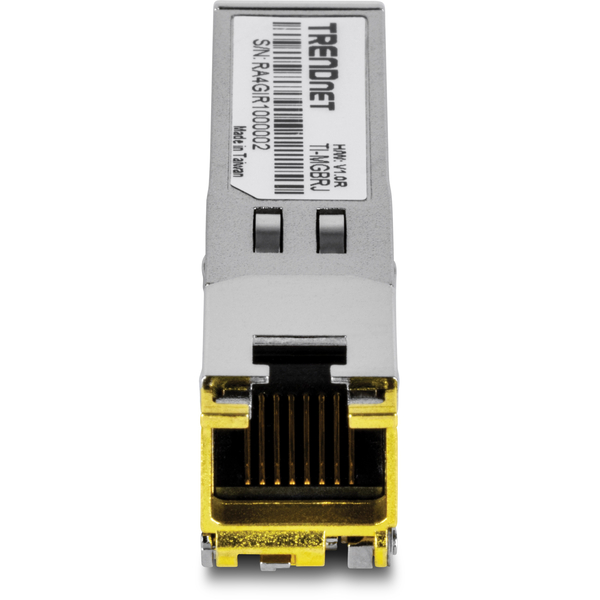 産業用 1000BASE-T SFP RJ45 銅線モジュール