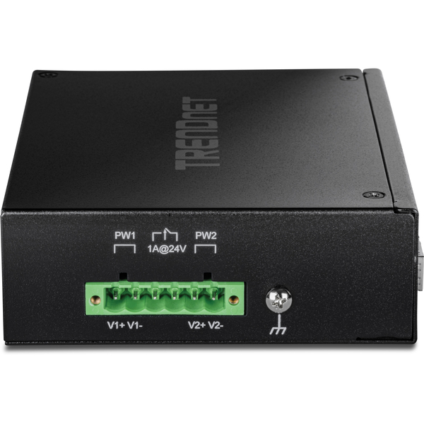 産業用 7ポート ギガビット PoE+ DINレールスイッチ