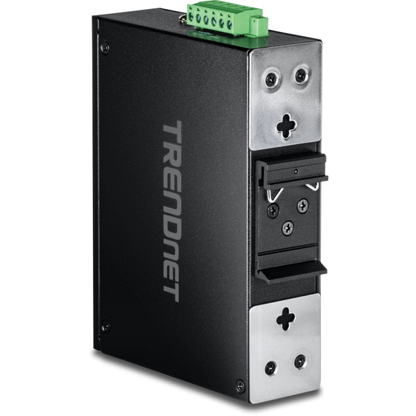 産業用 8ポート ギガビット PoE+ DINレールスイッチ (24～56V)