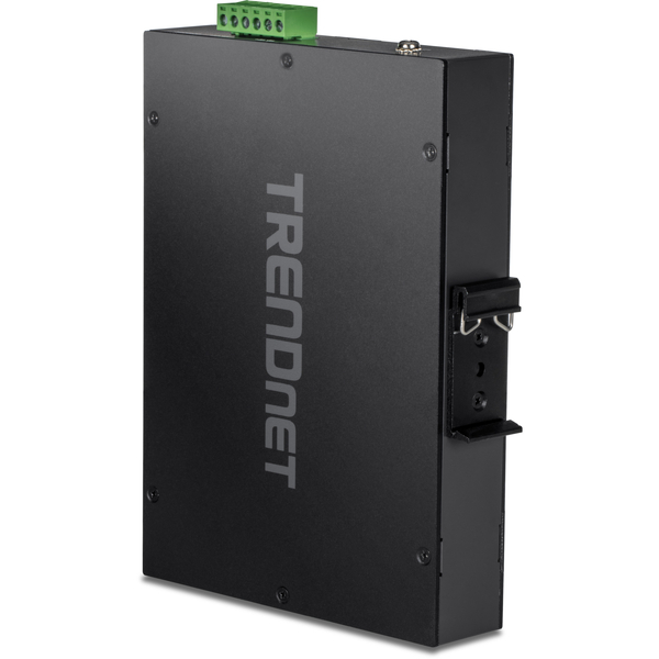 産業用 5ポート ギガビット PoE+ DINレールスイッチ -20～65℃