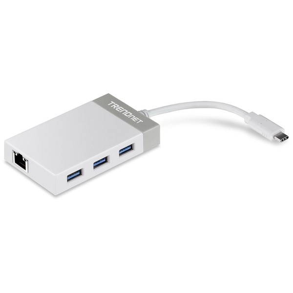 USB-C - ギガビット変換アダプタ + USBハブ