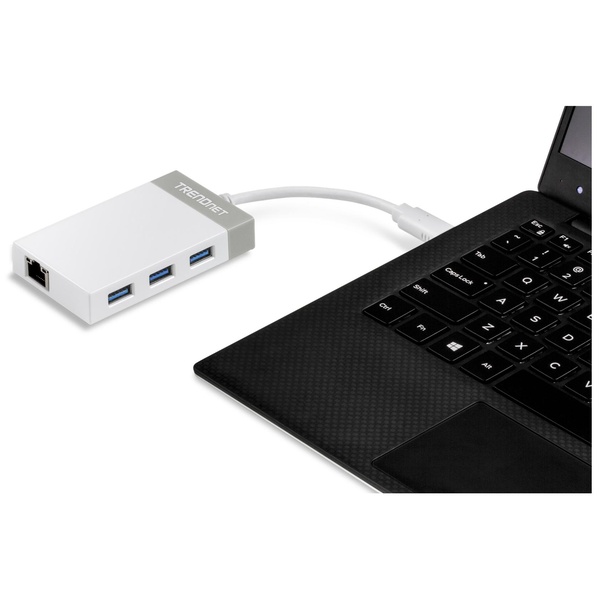 USB-C - ギガビット変換アダプタ + USBハブ