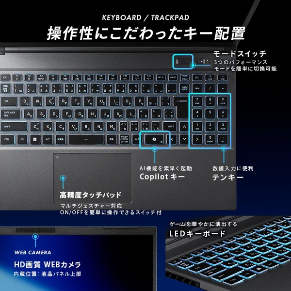 キーボード配置