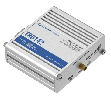 産業用堅牢 RS232 LTE ゲートウェイ TRB142(技適承認済)