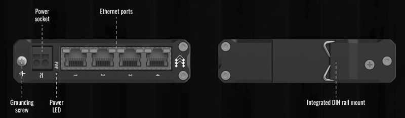DINレールスイッチ TSW304