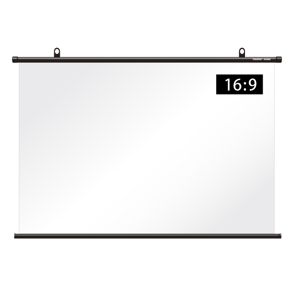 タペストリータイプ リア投影スクリーン ワイド130インチ