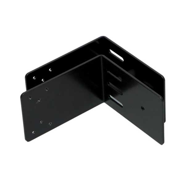 スクリーンオプション L型壁付け金具3 ダークブラック 2個1セット