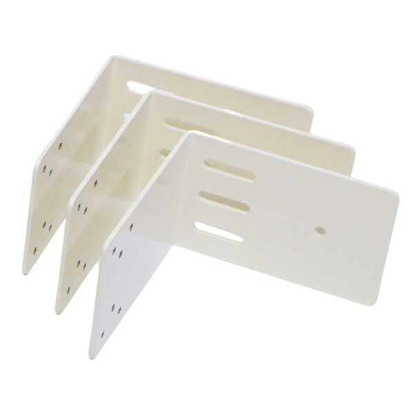 スクリーンオプション L型壁付け金具3 ホワイト 3個1セット