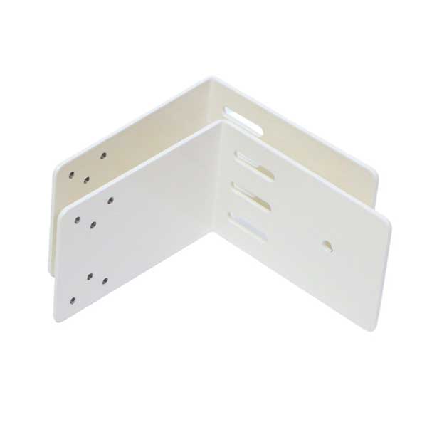 スクリーンオプション L型壁付け金具3 ホワイト 2個1セット
