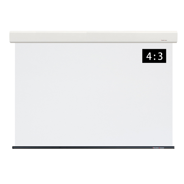 ケース付電動リモコンスクリーン 4:3 140インチ