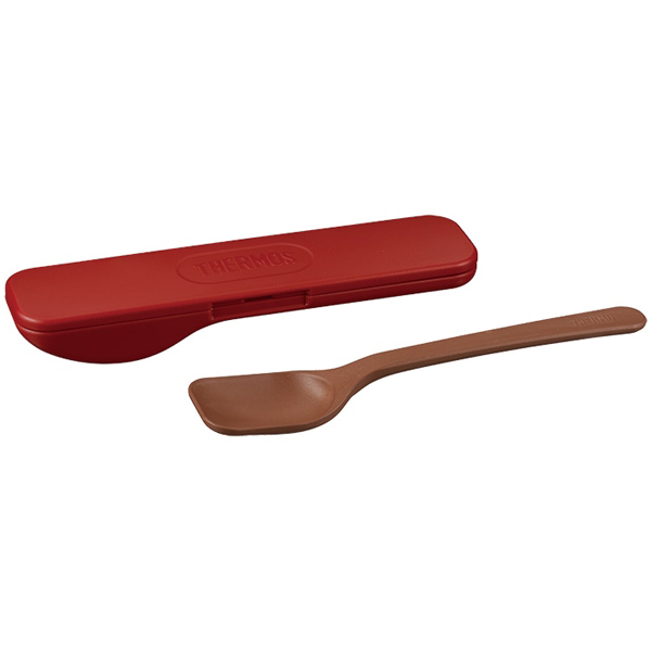 フードコンテナースプーン ディープレッド