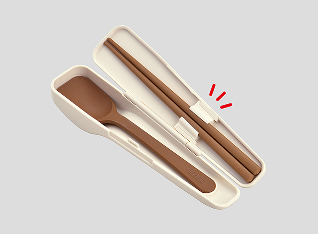 スプーン・ハシセット ディープレッド