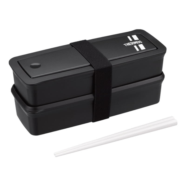 フレッシュランチボックス 980ml ブラックシルバー (食洗機対応)