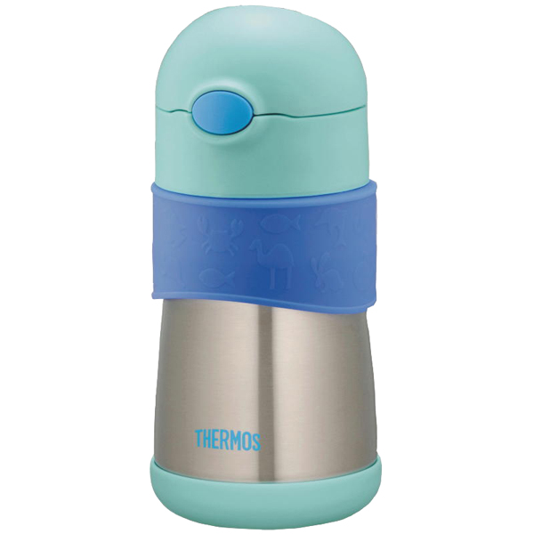 真空断熱ベビーストローマグ 290ml ブルー