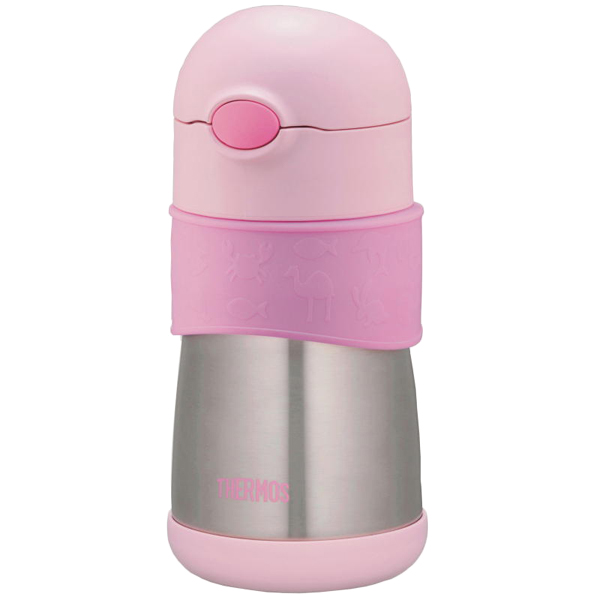 真空断熱ベビーストローマグ 290ml ピンク