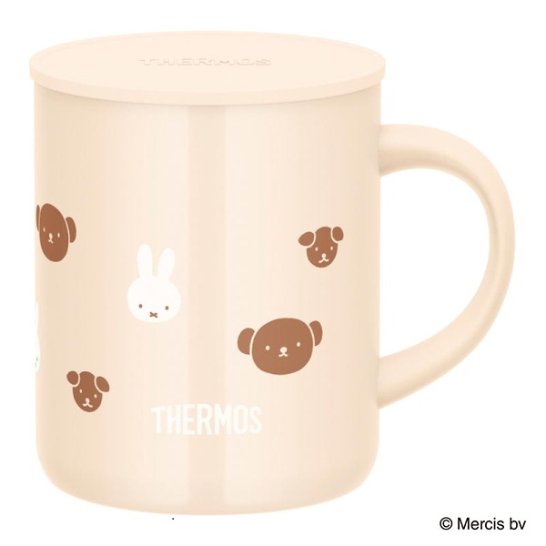 真空断熱マグカップ 350ml アイボリー ミッフィーデザイン