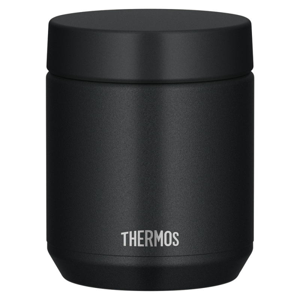 真空断熱スープジャー 300ml ブラック コンパクトサイズ (食洗機対応)