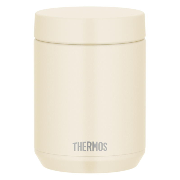 真空断熱スープジャー 500ml アイボリー ビックサイズ (食洗機対応)