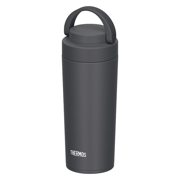 真空断熱ケータイタンブラー 420ml スモークブラック