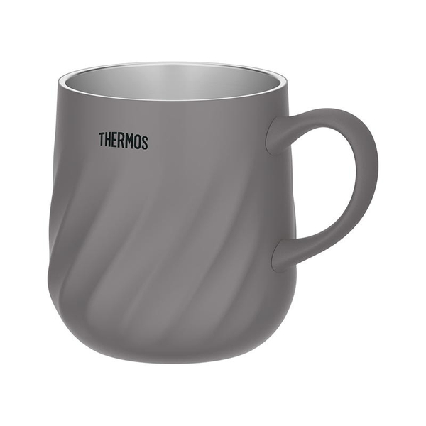 真空断熱マグカップ 450ml ダークグレー (食洗機対応)