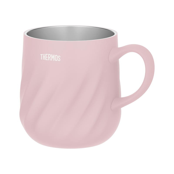 真空断熱マグカップ 450ml ピンク (食洗機対応)