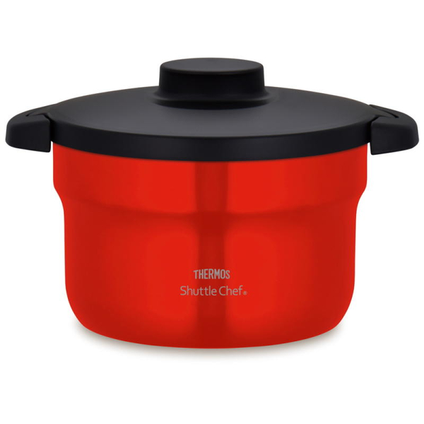 真空保温調理器シャトルシェフ 2.8L アーバンレッド (PFOA/PFOS不使用)