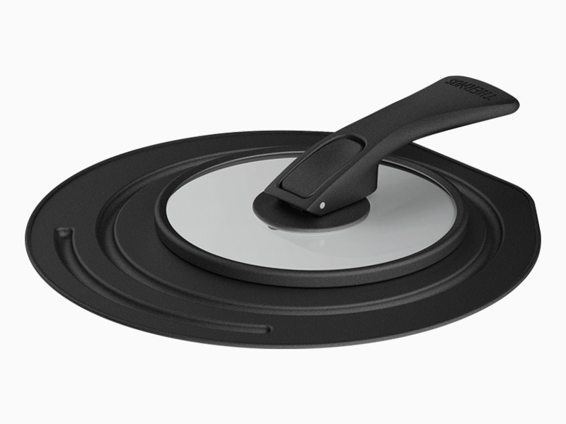 折りたたみスタンド式フタ ブラック