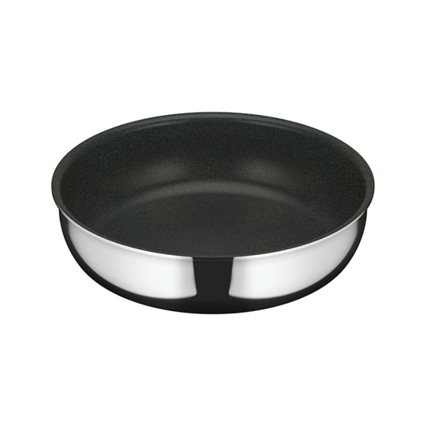 取っ手のとれるフライパン デュラブルシリーズ 22cm 深型 ステンレス (IH・ガス対応 / 食洗機対応 / PFOA・PFOS不使用)