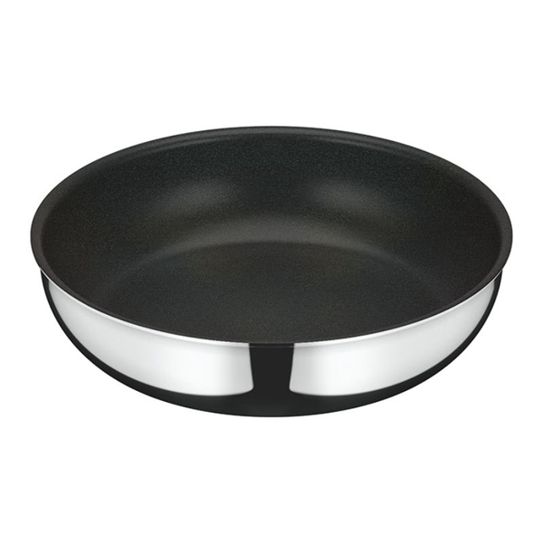 取っ手のとれるフライパン デュラブルシリーズ 26cm 深型 ステンレス (IH・ガス対応 / 食洗機対応 / PFOA・PFOS不使用)