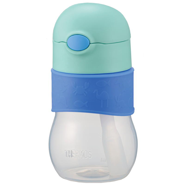 ベビーストローマグ 340ml ブルー