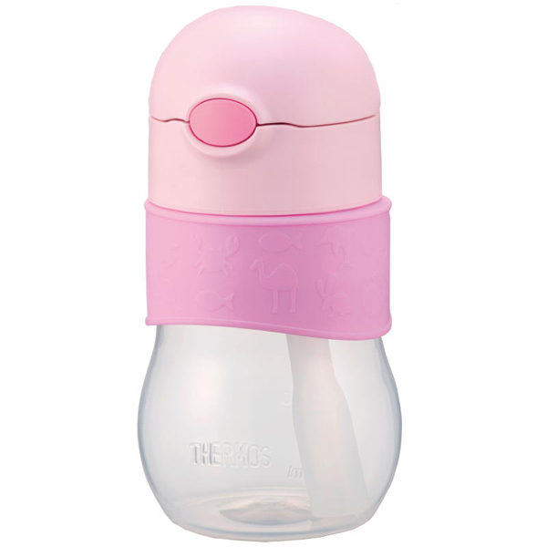 ベビーストローマグ 340ml ピンク