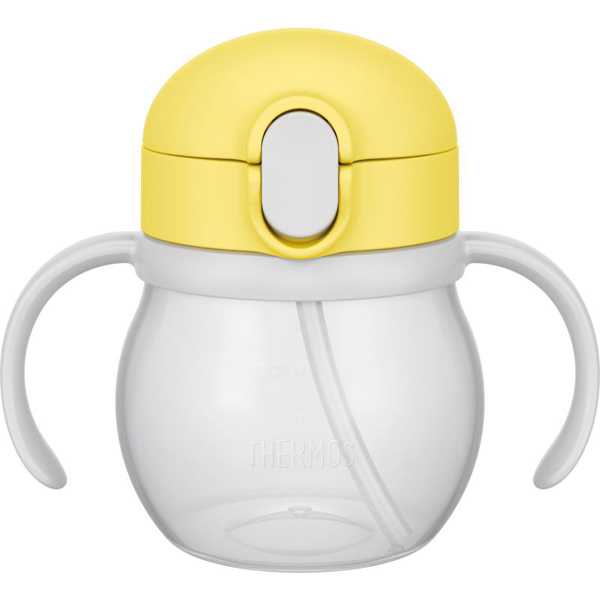 ベビーストローマグ 250ml レモンイエロー
