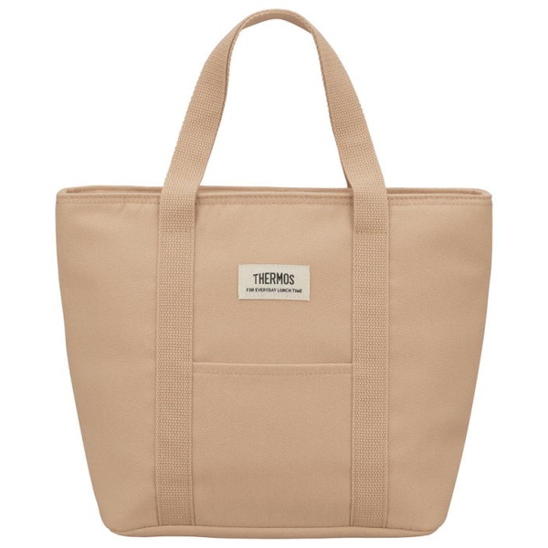 保冷ランチバッグ トートバッグタイプ 7L ベージュ